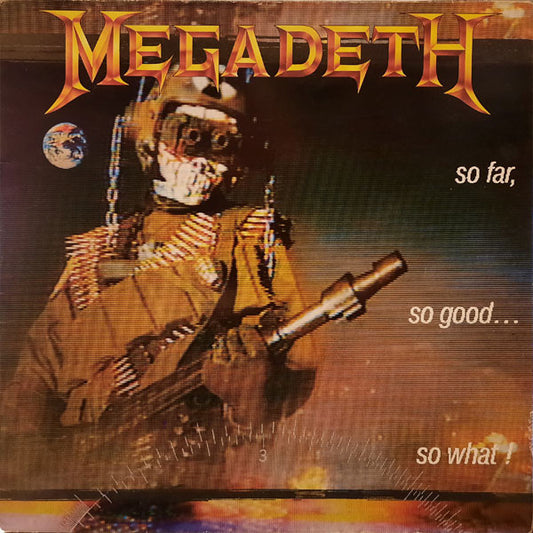 Megadeth : So Far, So Good... So What! (LP, Album, Mis)