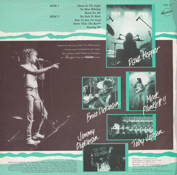 Little Angels : Too Posh To Mosh (12", MiniAlbum)