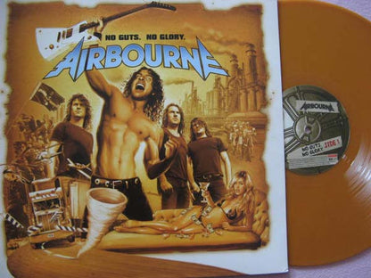 Airbourne : No Guts. No Glory. (LP, Album, Ltd, Ora)
