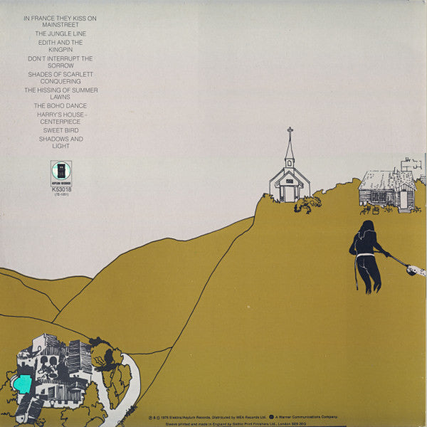 Joni Mitchell : The Hissing Of Summer Lawns (LP, Album, Ltd, RE, RM, Gat)