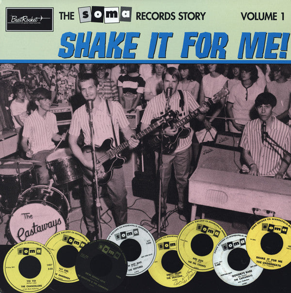 Various : The Soma Records Story Volume 1 (Shake It For Me!) (LP, Comp)