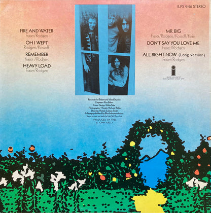 Free : Fire And Water (LP, Album, RE)
