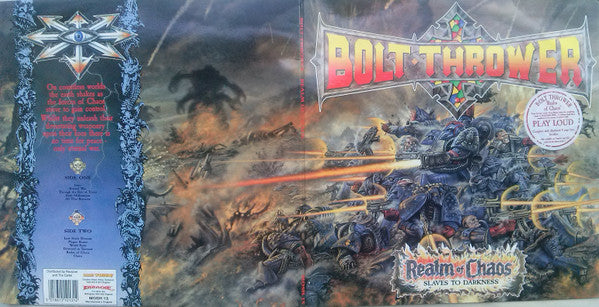Bolt Thrower : Realm Of Chaos (Slaves To Darkness) (LP, Album, Gat)