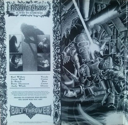 Bolt Thrower : Realm Of Chaos (Slaves To Darkness) (LP, Album, Gat)