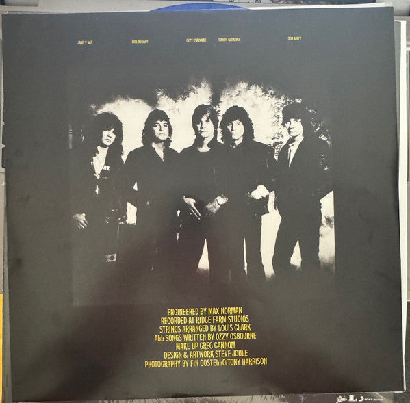 Ozzy Osbourne : Bark At The Moon (LP, Album, RE, Blu)