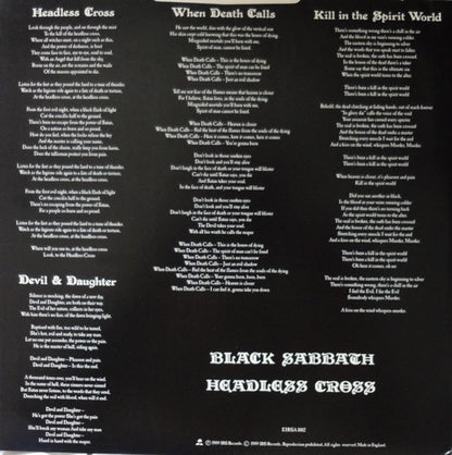 Black Sabbath : Headless Cross (LP, Album)