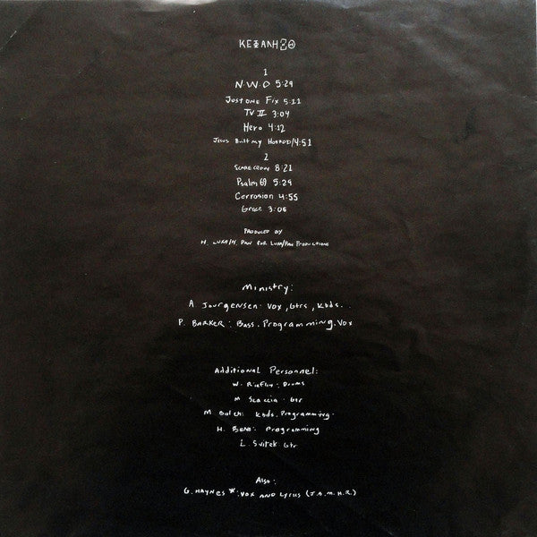 Ministry : ΚΕΦΑΛΗΞΘ (LP, Album)