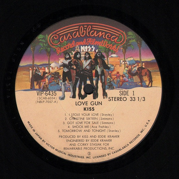 Kiss : Love Gun (LP, Album, Gat)