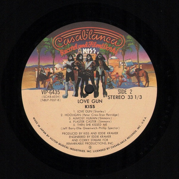Kiss : Love Gun (LP, Album, Gat)