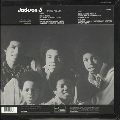 The Jackson 5 : Third Album (LP, Album, RE)