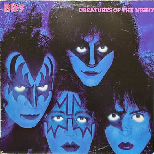 Kiss : Creatures Of The Night (LP, Album, Qua)