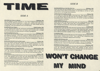 Various : Time Won't Change My Mind (14 Moody & Fuzzy US Sixties Punkers) (LP, Album, Comp)