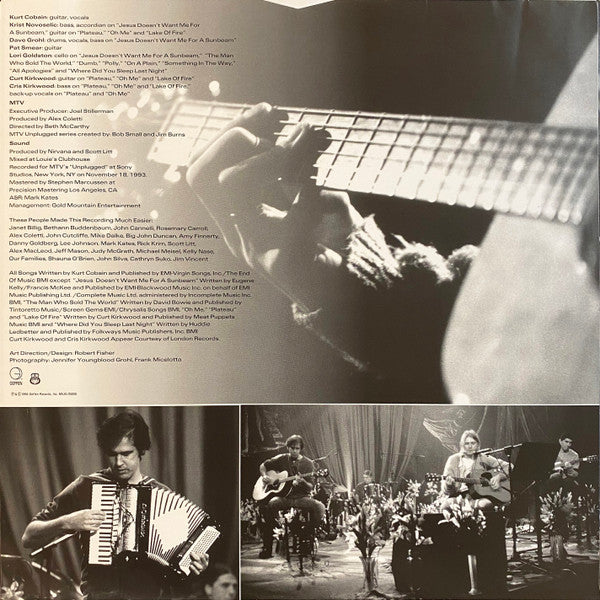 Nirvana : MTV Unplugged In New York (LP, Album, Ltd, RE)