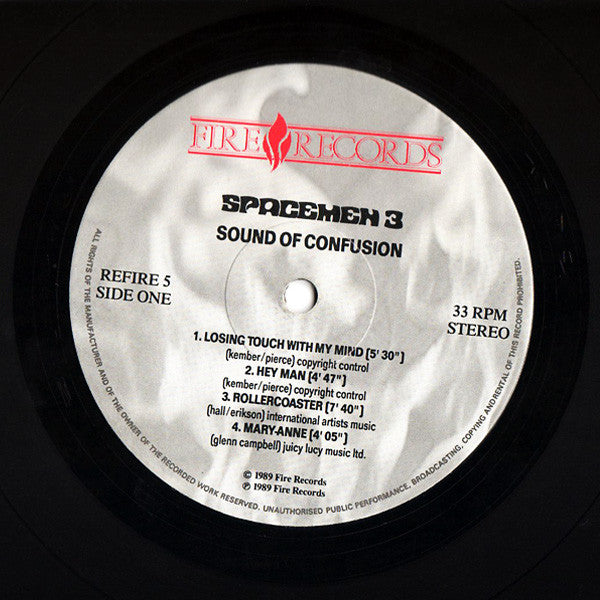 Spacemen 3 : Sound Of Confusion (LP, Album, RE)