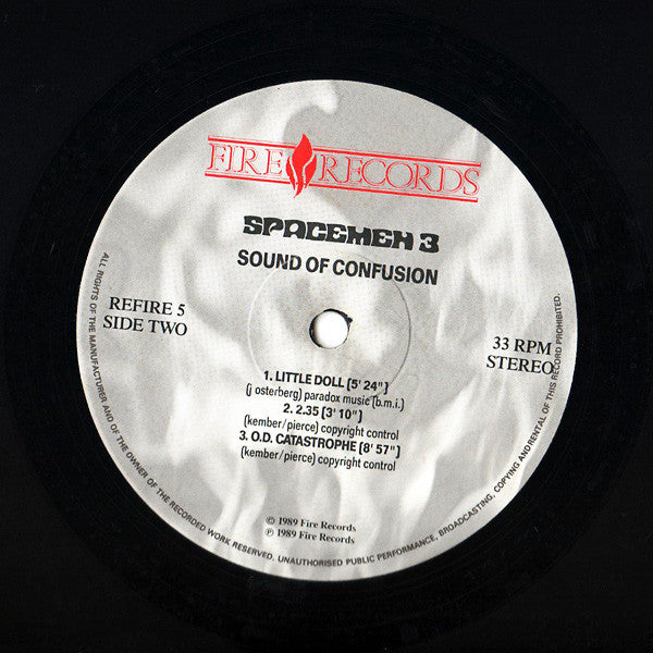 Spacemen 3 : Sound Of Confusion (LP, Album, RE)