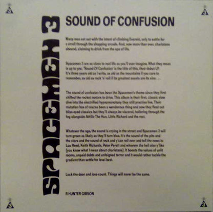 Spacemen 3 : Sound Of Confusion (LP, Album, RE)