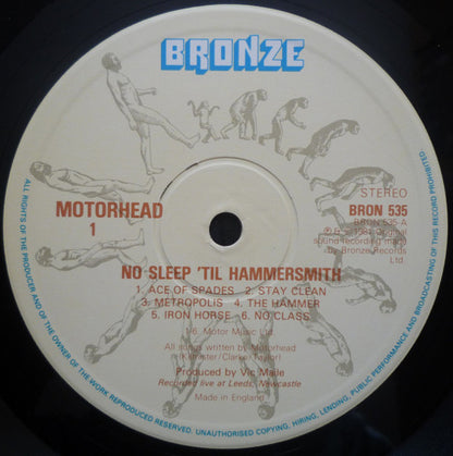 Motörhead : No Sleep 'Til Hammersmith (LP, Album)
