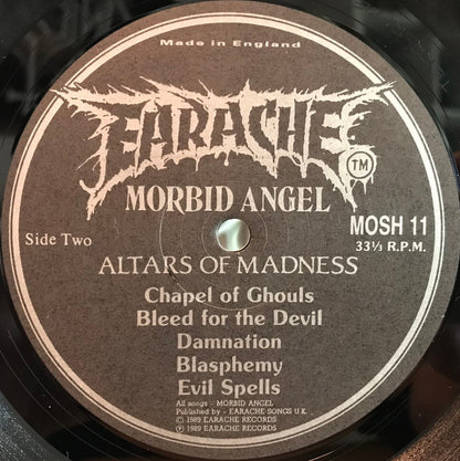 Morbid Angel : Altars Of Madness (LP, Album)