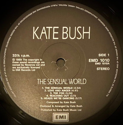 Kate Bush : The Sensual World (LP, Album)