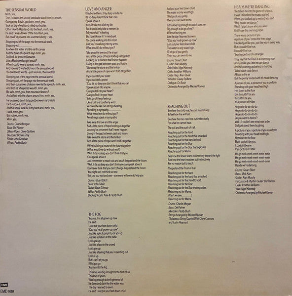 Kate Bush : The Sensual World (LP, Album)