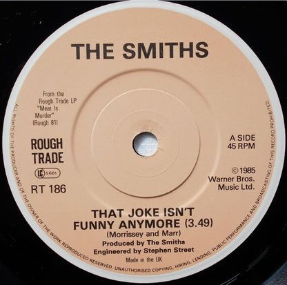 The Smiths : That Joke Isn't Funny Anymore (7", Single, Sol)