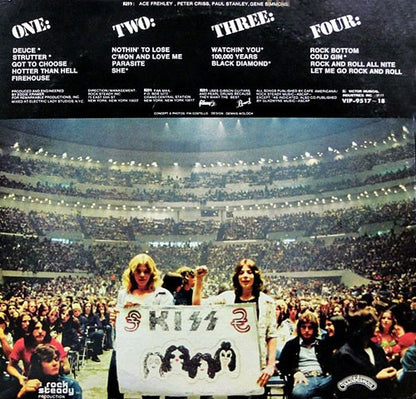 Kiss : Alive! (2xLP, Album, RE, Cas)
