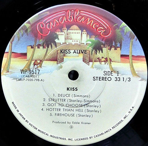 Kiss : Alive! (2xLP, Album, RE, Cas)
