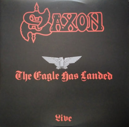Saxon : The Eagle Has Landed (Live) (2xLP, Album, Ltd, RE, Red)