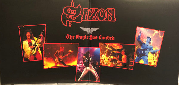 Saxon : The Eagle Has Landed (Live) (2xLP, Album, Ltd, RE, Red)