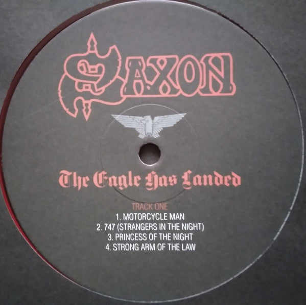 Saxon : The Eagle Has Landed (Live) (2xLP, Album, Ltd, RE, Red)