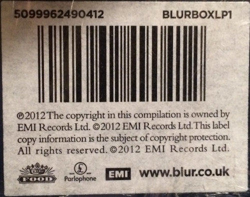Blur : Blur 21 (Box, Comp, Ltd + LP, Album, RE, RM + 2xLP, Album, )