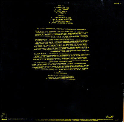 The Stooges : I'm Sick Of You (LP, Album)