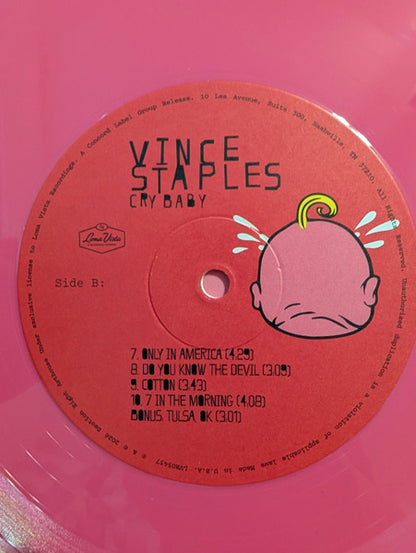 Vince Staples : Cry Baby (LP, Album, Bab)
