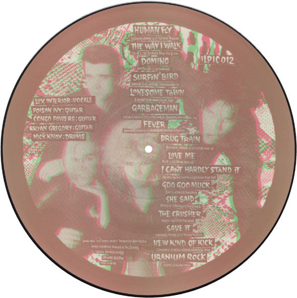 The Cramps : ...Off The Bone (LP, Comp, Pic, RE)