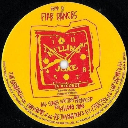 Killing Joke : Fire Dances (LP, Album)