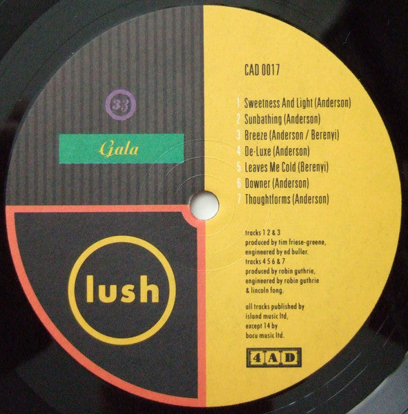 Lush : Gala (LP, Comp)