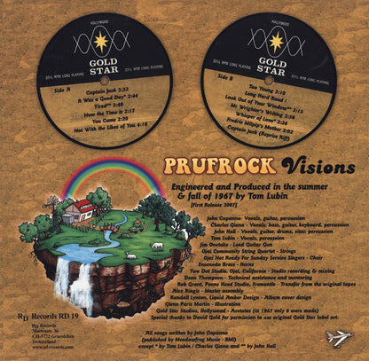Prufrock : Visions (LP, Album)