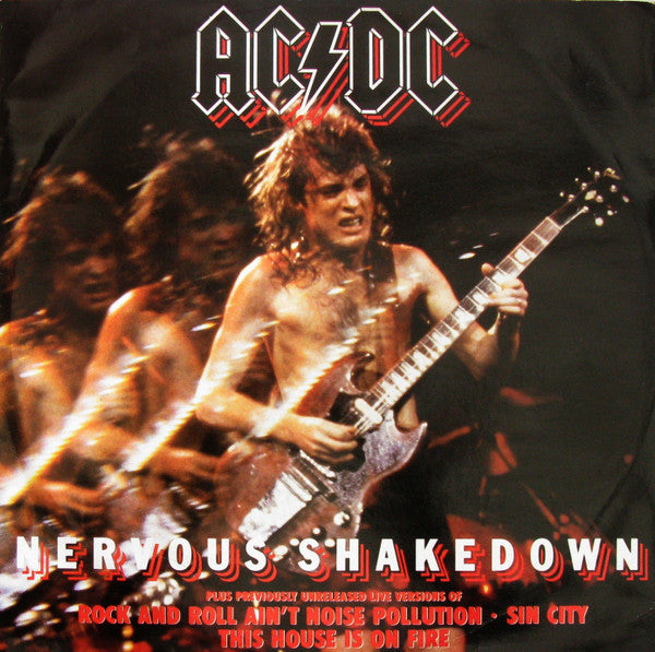 AC/DC : Nervous Shakedown (12", Single, PRS)