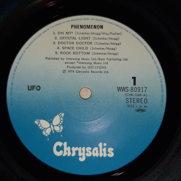 UFO (5) : Phenomenon (LP, Album, RE)