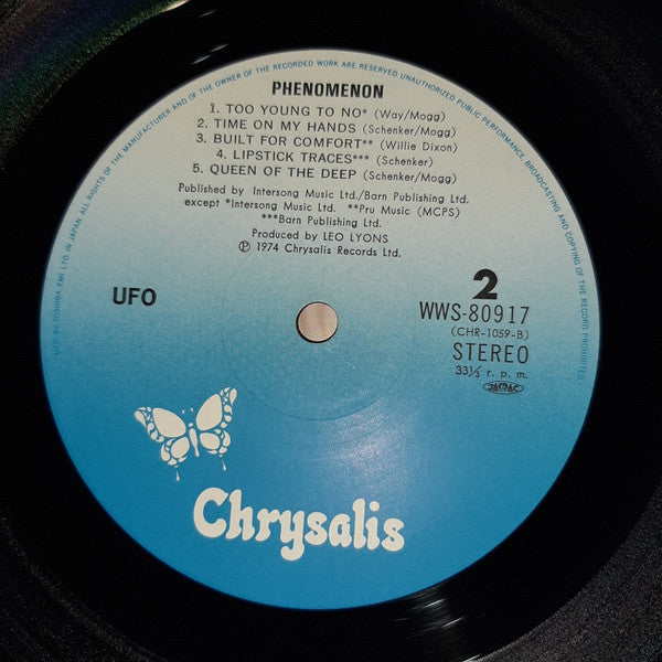 UFO (5) : Phenomenon (LP, Album, RE)