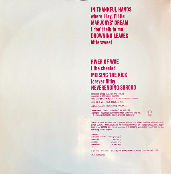 Lowlife (3) : Godhead (LP, Album)
