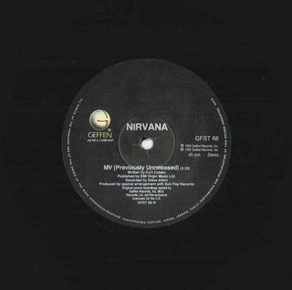 Nirvana : All Apologies ● Rape Me ● MV (12", Single)