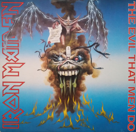 Iron Maiden : The Evil That Men Do (12", Single)