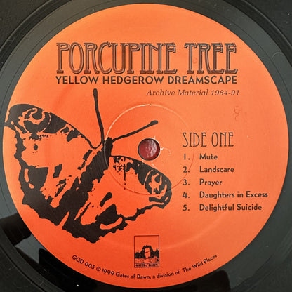 Porcupine Tree : Yellow Hedgerow Dreamscape Archive Material 1984-91 (2xLP, Comp, RM)
