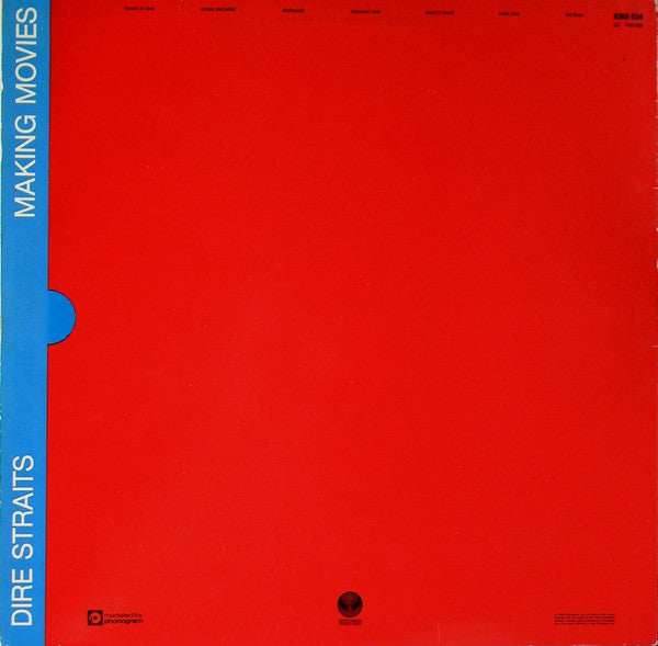 Dire Straits – Making Movies – Vinyl (LP, Album), 1980