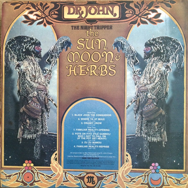 Dr. John : The Sun, Moon & Herbs (LP, Album, Gat)