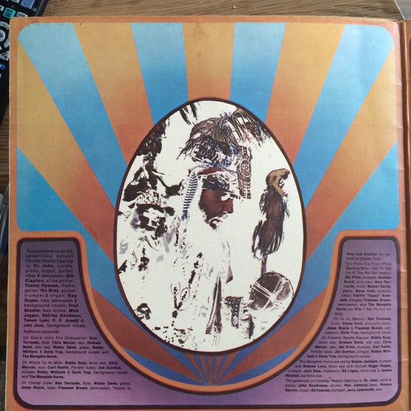Dr. John : The Sun, Moon & Herbs (LP, Album, Gat)