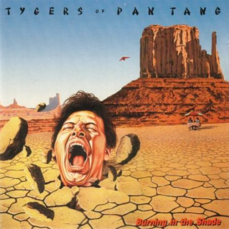 Tygers Of Pan Tang : Burning In The Shade (LP, Album)