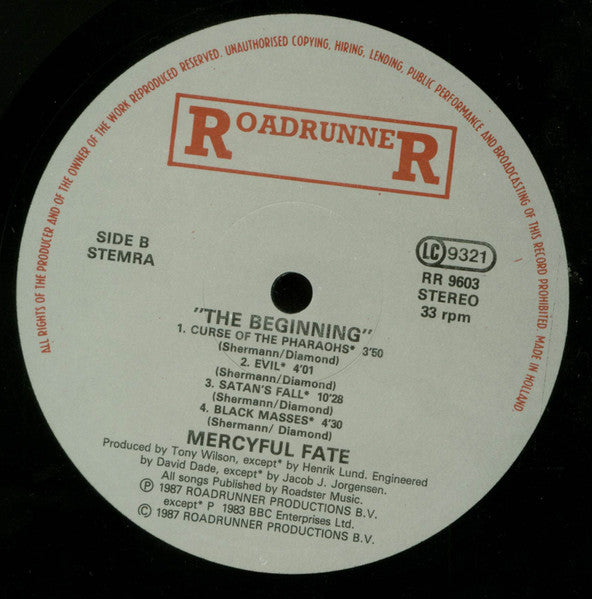 Mercyful Fate : The Beginning (LP, Comp)
