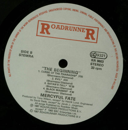 Mercyful Fate : The Beginning (LP, Comp)